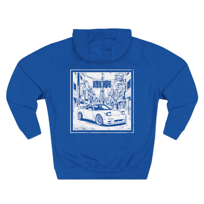 Tokyo Eki Stamp Hoodie: FD RX-7