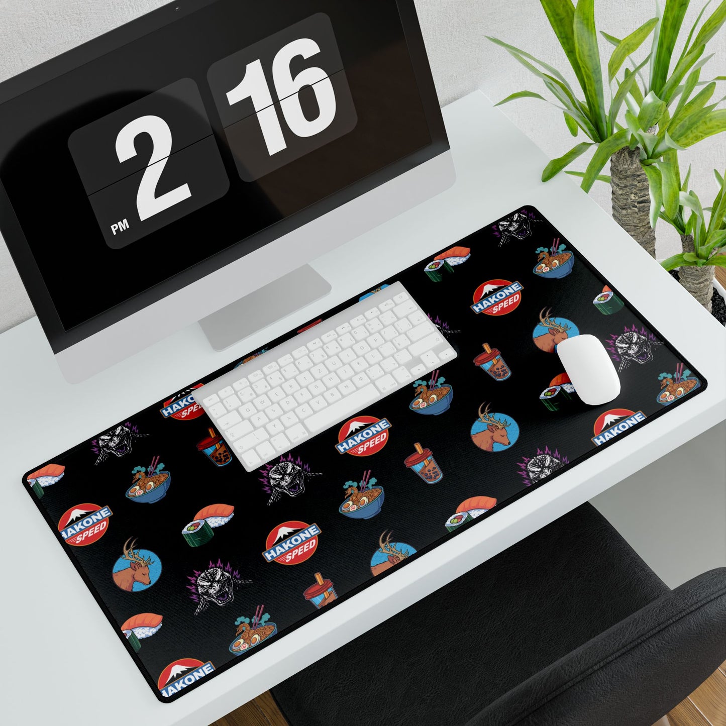Hakone Speed Logo All Over Print Desk Mat