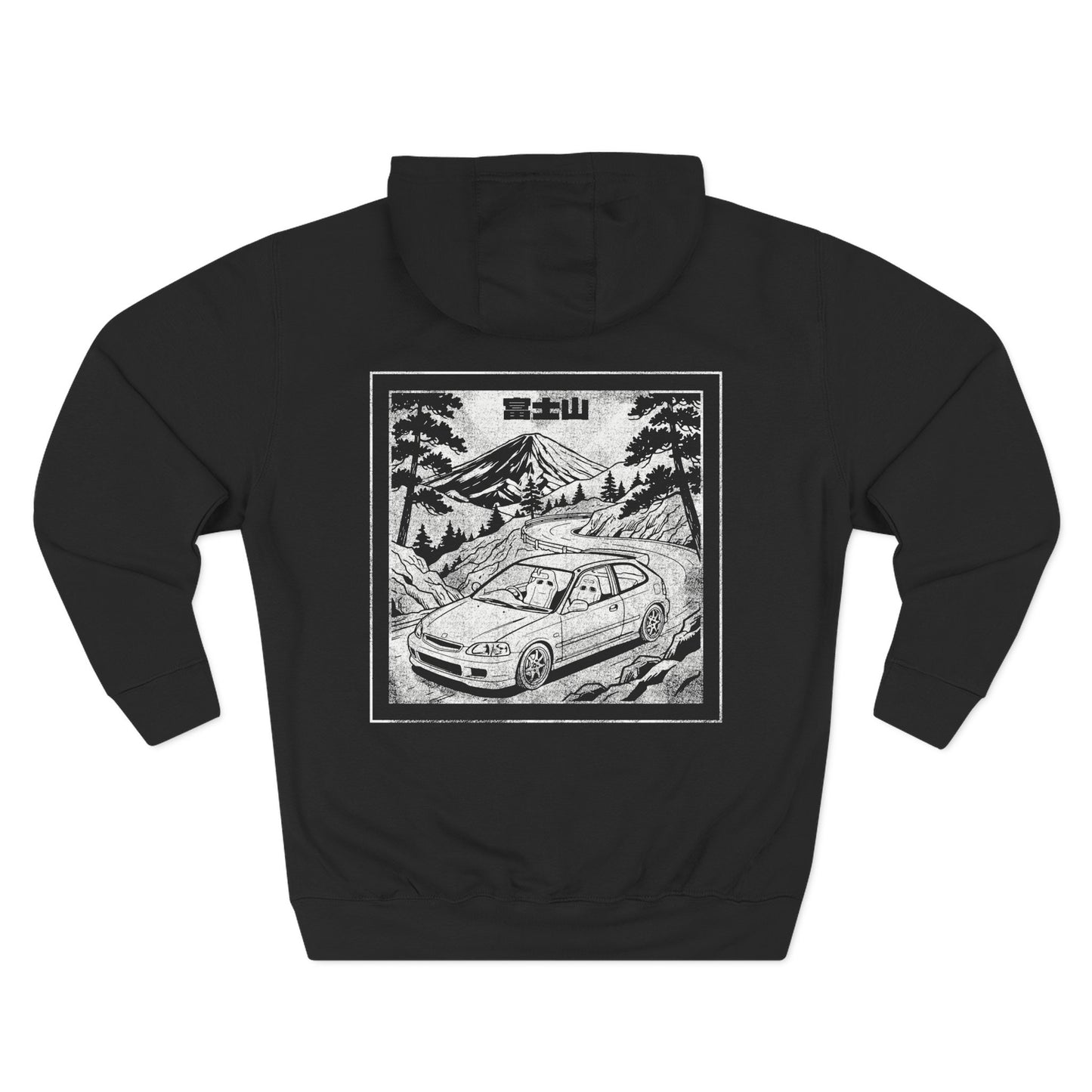 Fuji Eki Stamp Hoodie: Type R