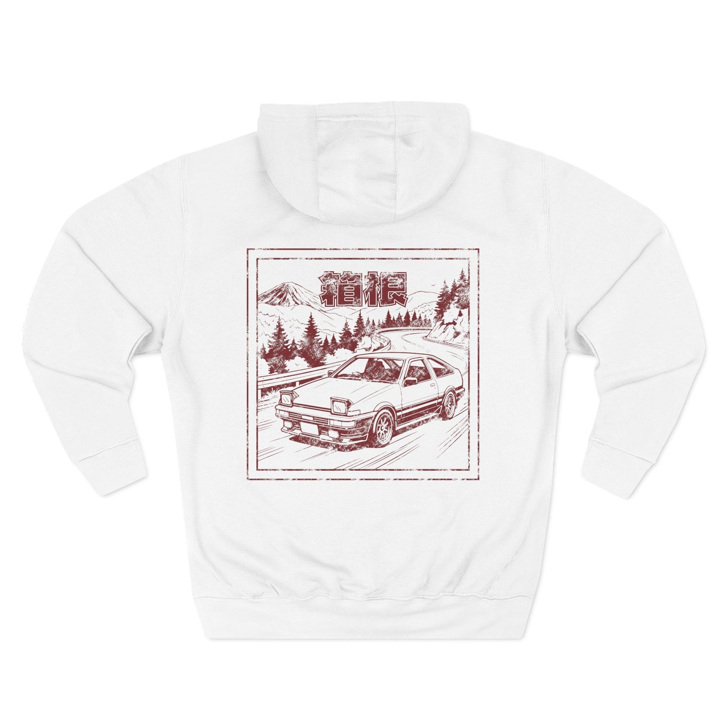 Hakone Eki Stamp Hoodie: AE 86