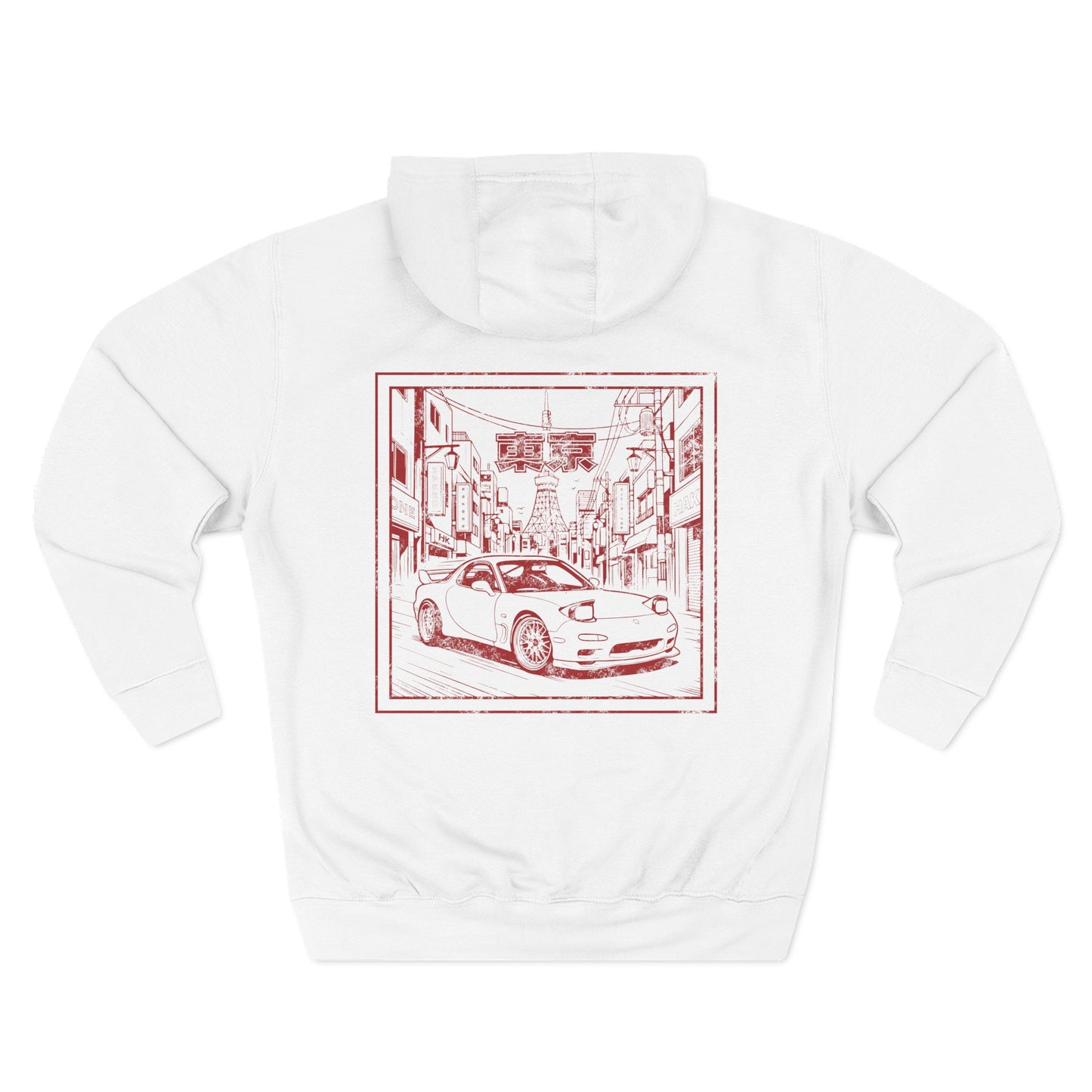 Tokyo Eki Stamp Hoodie: FD RX-7
