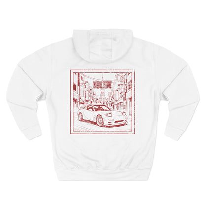 Tokyo Eki Stamp Hoodie: FD RX-7
