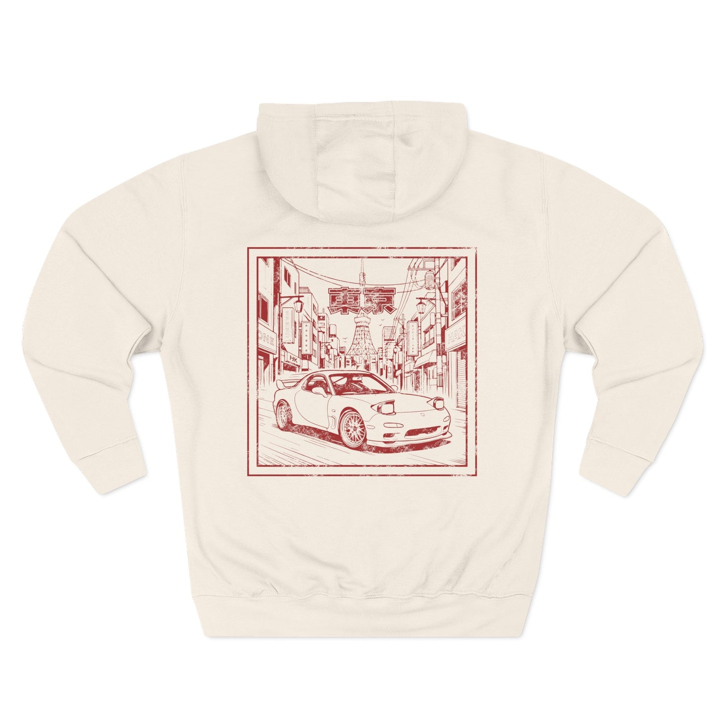 Tokyo Eki Stamp Hoodie: FD RX-7