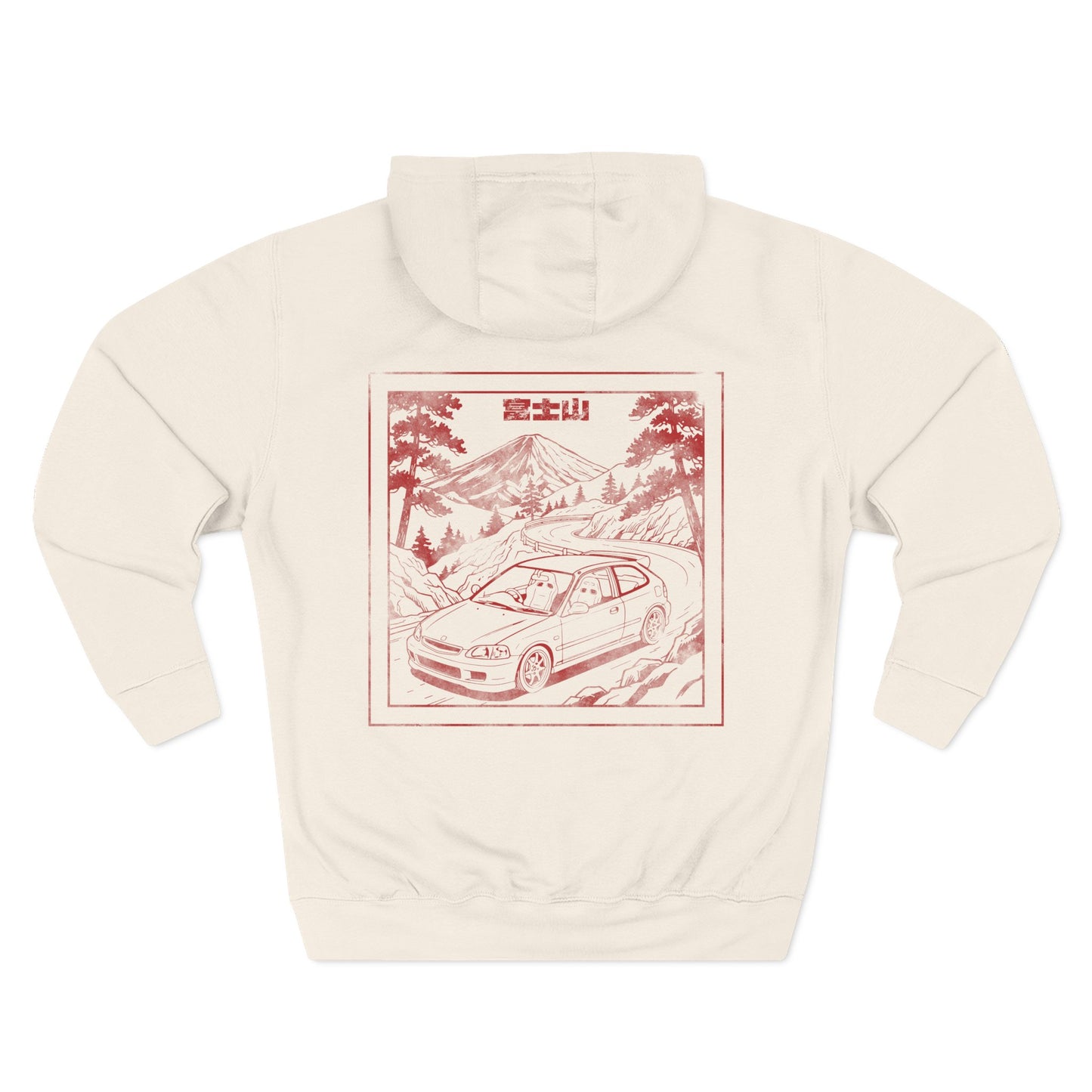 Fuji Eki Stamp Hoodie: Type R