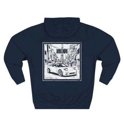 Tokyo Eki Stamp Hoodie: FD RX-7