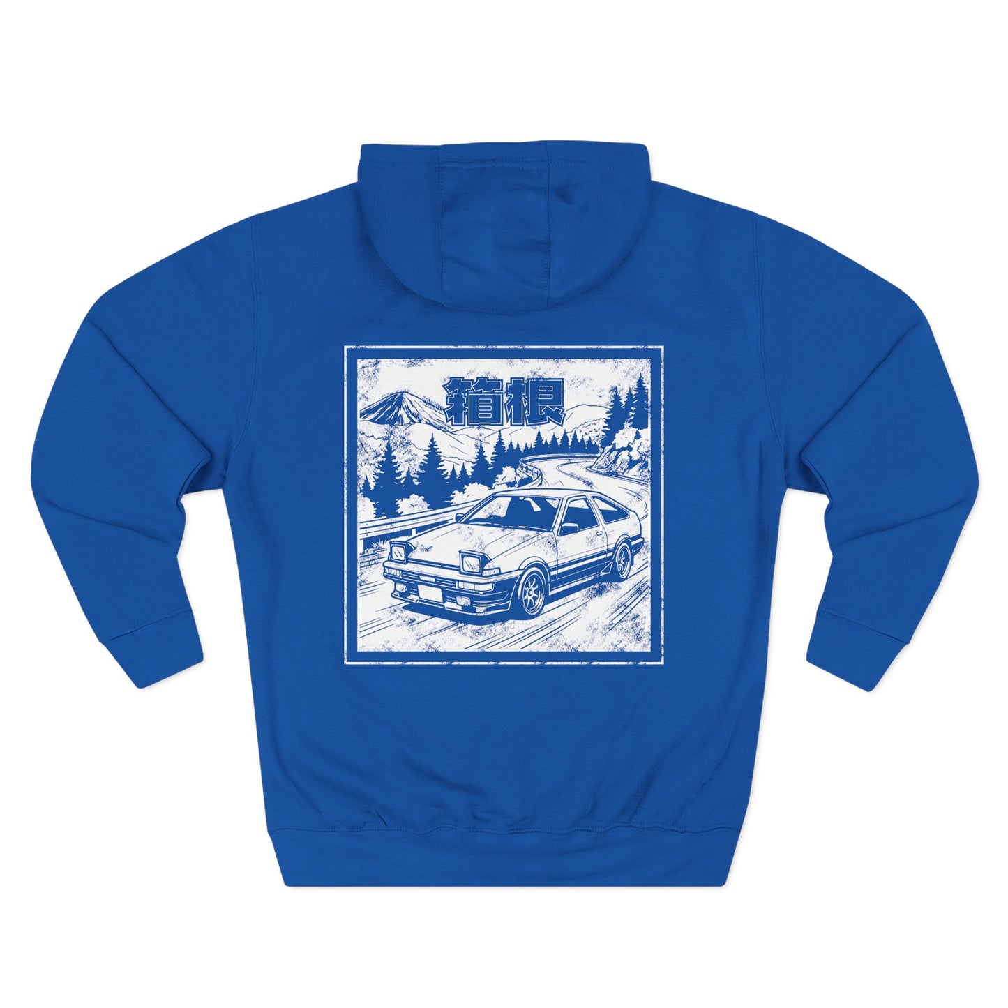 Hakone Eki Stamp Hoodie: AE 86